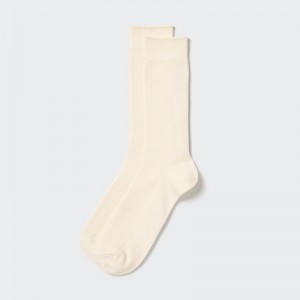 Men Uniqlo Colorful 50 Socks Beige | 490684