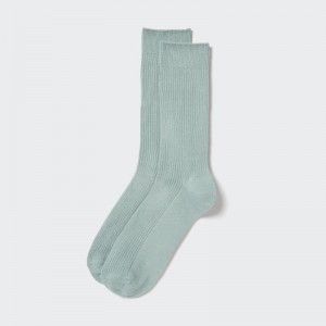 Men Uniqlo Colorful 50 Socks Green | 5756529