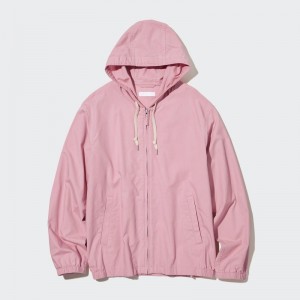 Men Uniqlo Cotton Parka Pink | 1262779