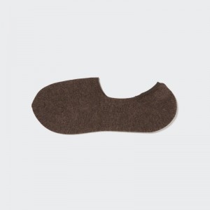 Men Uniqlo Low Cut Socks Brown | 2615745