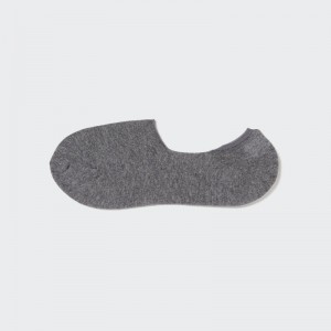 Men Uniqlo Low Cut Socks Grey | 8550019