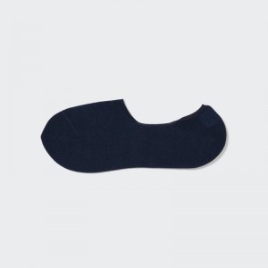 Men Uniqlo Low Cut Socks Navy | 830347