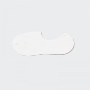 Men Uniqlo Low Cut Socks White | 5247482