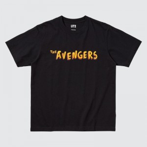 Men Uniqlo Magic For All Favorites Ut Short-sleeve Graphic T Shirts Black | 801682