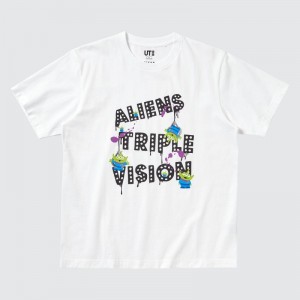 Men Uniqlo Magic For All Timeless Favorites Ut Short-sleeve Graphic T Shirts White | 5729840