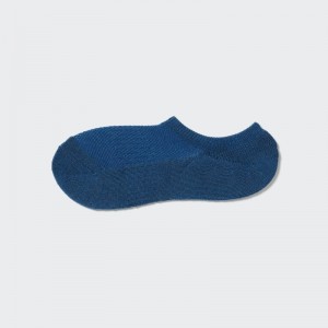 Men Uniqlo Pile Low Cut Socks Blue | 886567