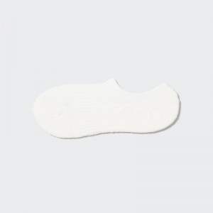 Men Uniqlo Pile Low Cut Socks White | 6466629