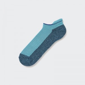 Men Uniqlo Sports Pile-lined Short Socks Blue | 2784218