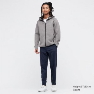 Men Uniqlo Ultra Stretch Active Jogger Pants Navy | 2701880