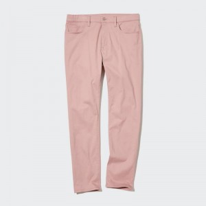 Men Uniqlo Ultra Stretch Skinny Fit Pants Pink | 1388943