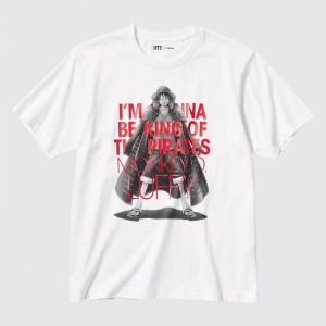 Men Uniqlo Ut Archive Ut One Piece Short-sleeve Graphic T Shirts White | 337905