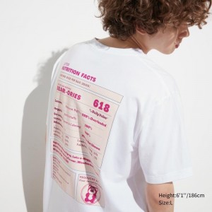 Men Uniqlo Utgp2023: Magic For All Ut Short-sleeve Graphic Cheng Lu Yi T Shirts White | 6748909