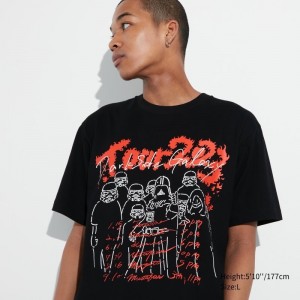 Men Uniqlo Utgp2023: Magic For All Ut Short-sleeve Graphic Takashi Miyahira T Shirts Black | 9881520