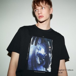 Women Uniqlo Anime JUJUTSU KAISEN Season 2 UT Short-Sleeve T Shirts Black | 2826482