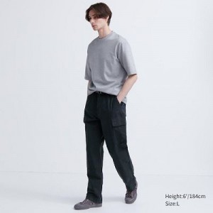Women Uniqlo Cargo Pants Navy | 6235235