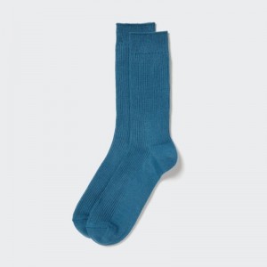 Women Uniqlo Colorful 50 Socks Blue | 1700115