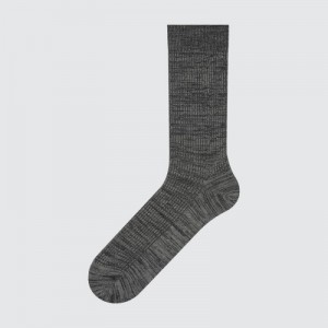Women Uniqlo Colorful 50 Socks Grey | 5329240