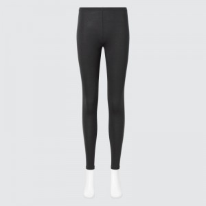 Women Uniqlo HEATTECH Leggings Grey | 488780