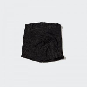 Women Uniqlo HEATTECH Neck Neck Warmer Black | 4811126
