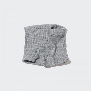 Women Uniqlo HEATTECH Neck Neck Warmer Grey | 4453485