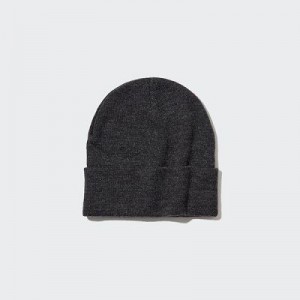 Women Uniqlo HEATTECH Watch Caps Grey | 1062962