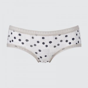 Women Uniqlo Hip Huggers Briefs Grey | 3426692