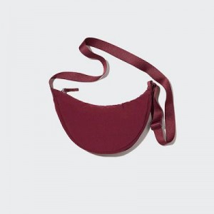 Women Uniqlo Round Mini Crossbody Bags Red | 1280219