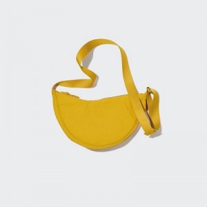 Women Uniqlo Round Mini Crossbody Bags Yellow | 23027