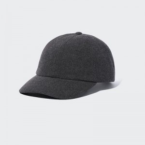 Women Uniqlo UV Protection Caps Grey | 1459091