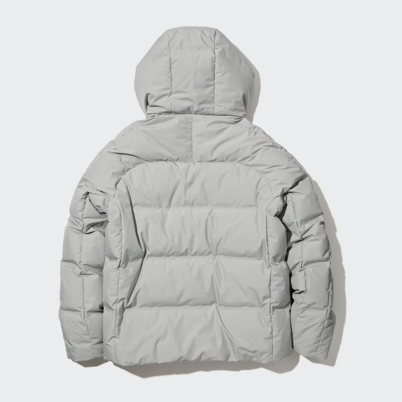 Men Uniqlo 3d Cut Seamless Down Parka Black | 5590607