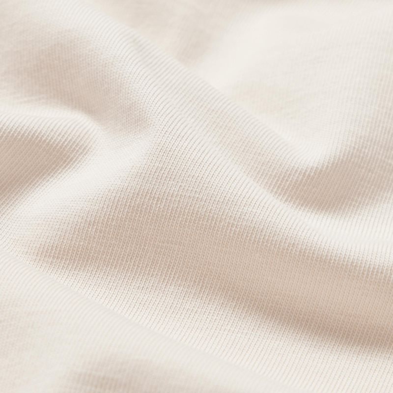 Men Uniqlo Airism Cotton Uv Protection Crew Neck Long-sleeve T Shirts Beige | 1170637