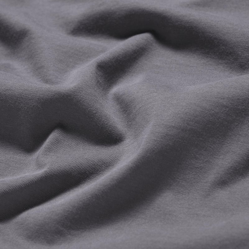 Men Uniqlo Airism Cotton Uv Protection Crew Neck T Shirts Grey | 3119523