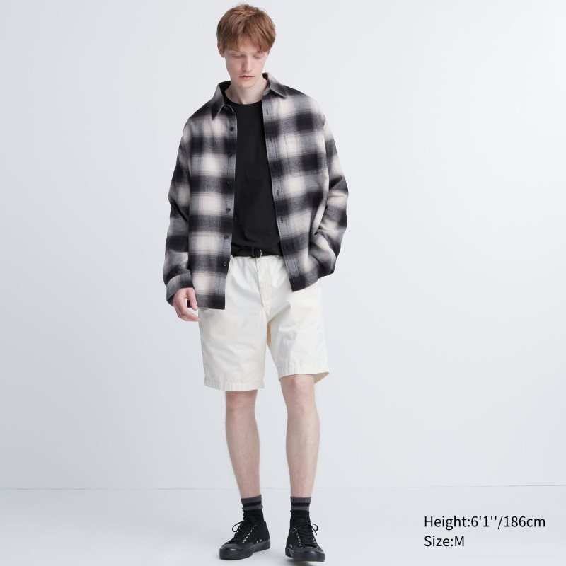 Men Uniqlo Airism Cotton Uv Protection Crew Neck T Shirts Black | 3569944