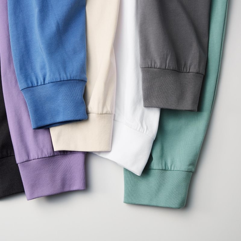 Men Uniqlo Airism Cotton Uv Protection Crew Neck T Shirts Purple | 2102420