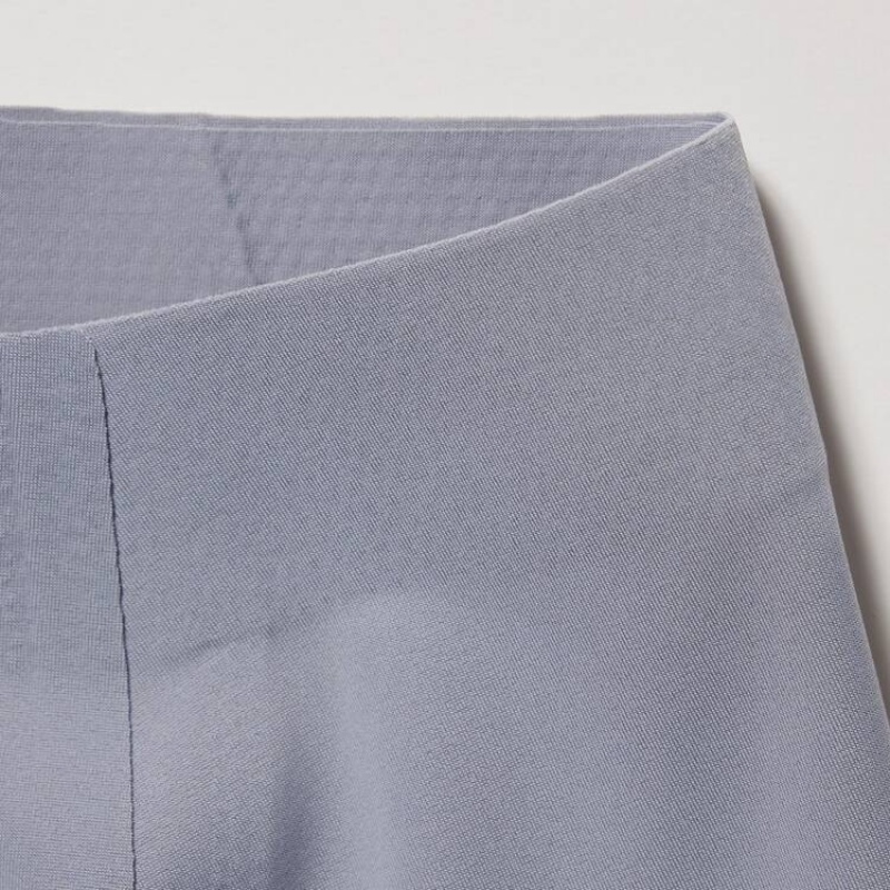 Men Uniqlo Airism Ultra Seamless Boxer Underwear Grey | 5758565