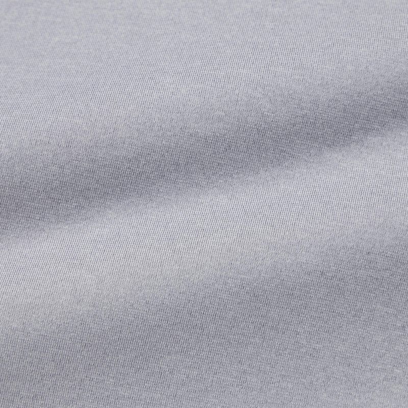 Men Uniqlo Airism V-neck Short-sleeve T Shirts Grey | 3699984