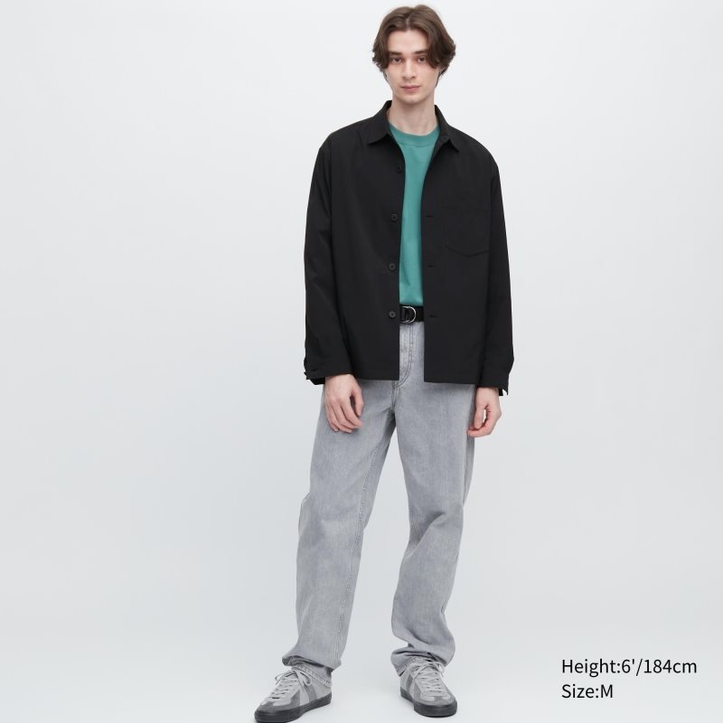 Men Uniqlo Airsense Shirt Ultra Light Shirt Jackets Olive | 8023161