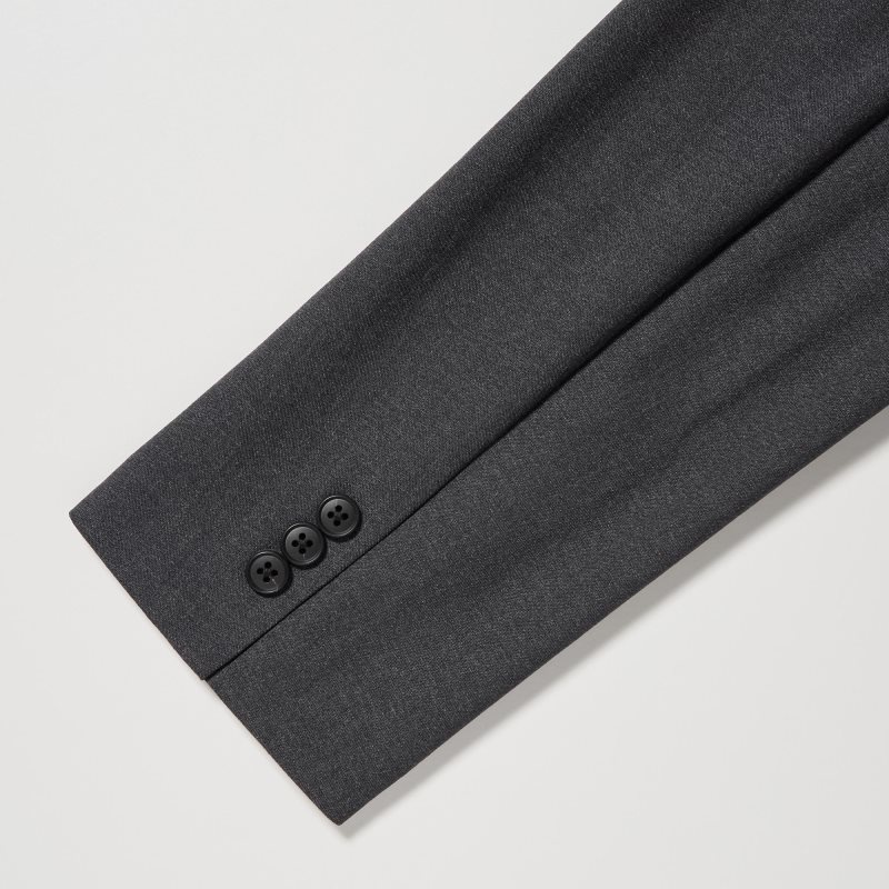 Men Uniqlo Airsense Wool Like Ultra Light Jackets Black | 866625