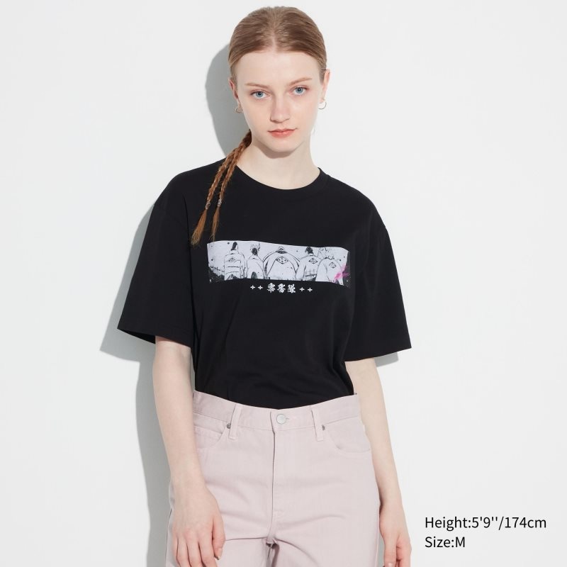 Men Uniqlo Bleach: Thousand-year Blood War Ut Short-sleeve Graphic T Shirts Black | 8355444