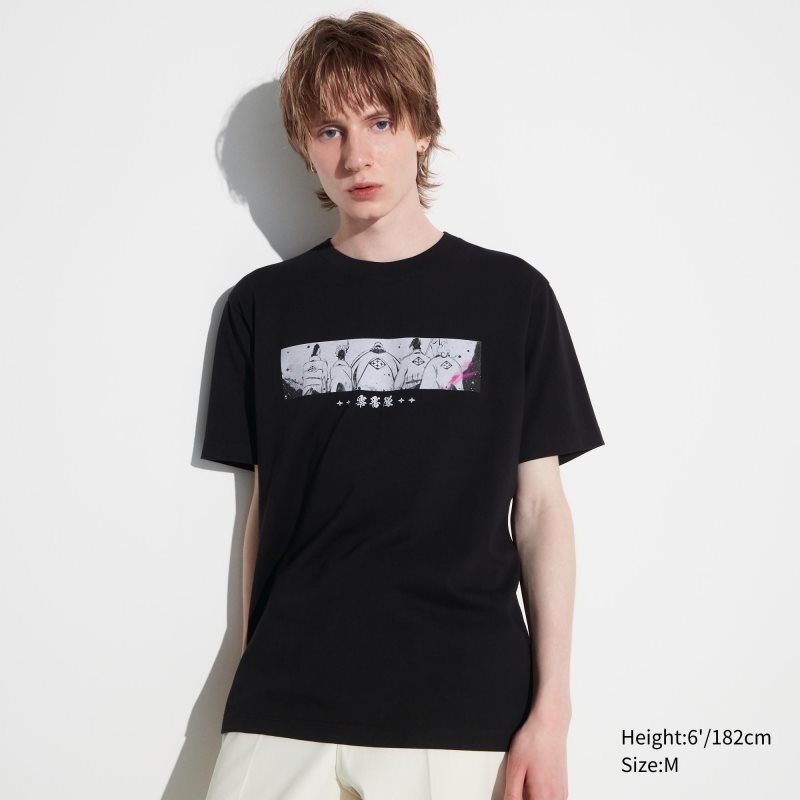 Men Uniqlo Bleach: Thousand-year Blood War Ut Short-sleeve Graphic T Shirts Black | 8355444