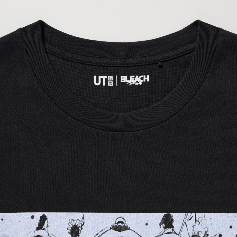 Men Uniqlo Bleach: Thousand-year Blood War Ut Short-sleeve Graphic T Shirts Black | 8355444