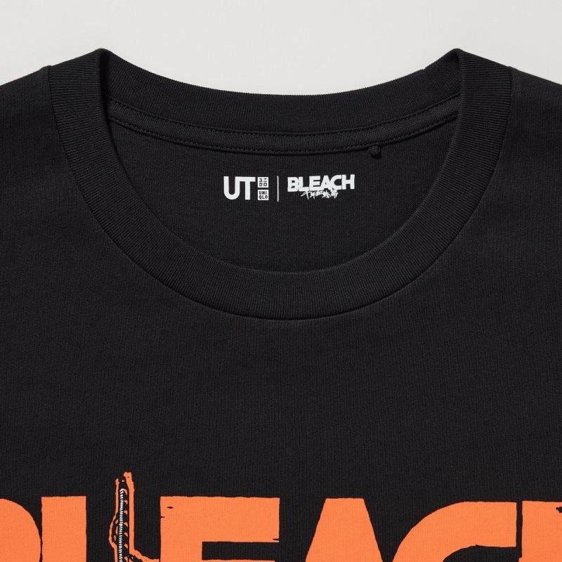 Men Uniqlo Bleach: Thousand-year Blood War Ut Short-sleeve Graphic T Shirts Black | 4374373