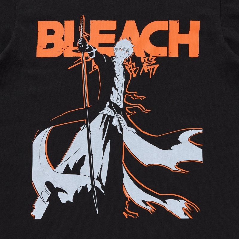 Men Uniqlo Bleach: Thousand-year Blood War Ut Short-sleeve Graphic T Shirts Black | 4374373