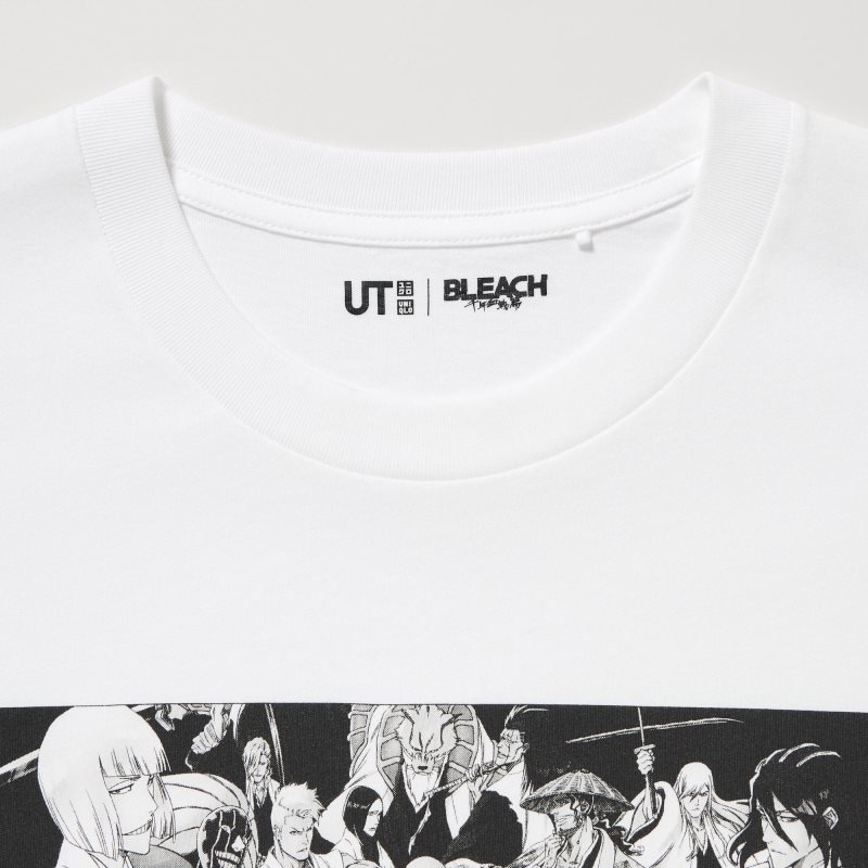Men Uniqlo Bleach: Thousand-year Blood War Ut Short-sleeve Graphic T Shirts White | 6528928