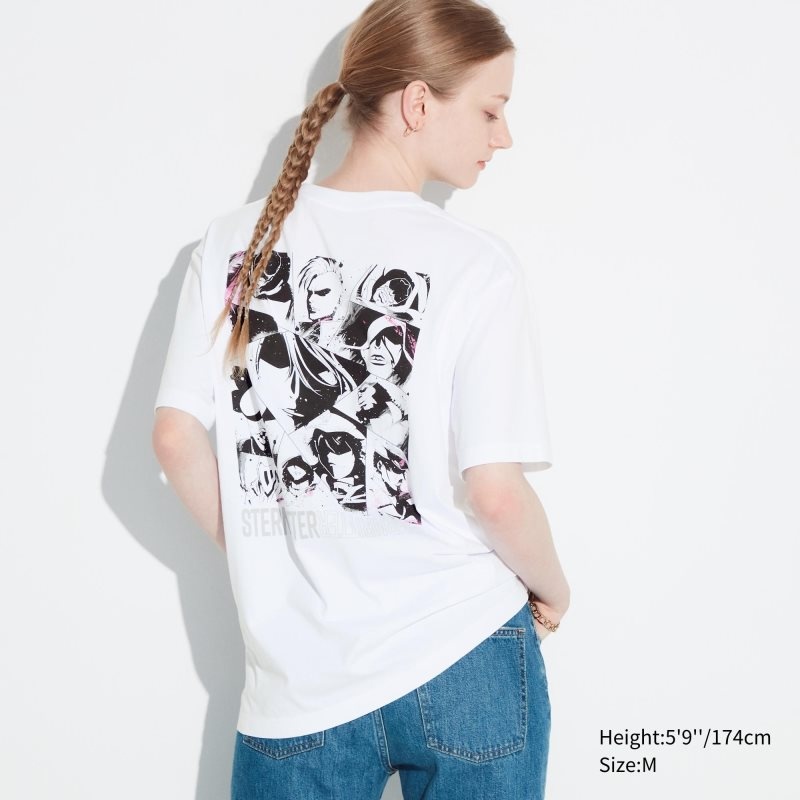 Men Uniqlo Bleach: Thousand-year Blood War Ut Short-sleeve Graphic T Shirts White | 9083187