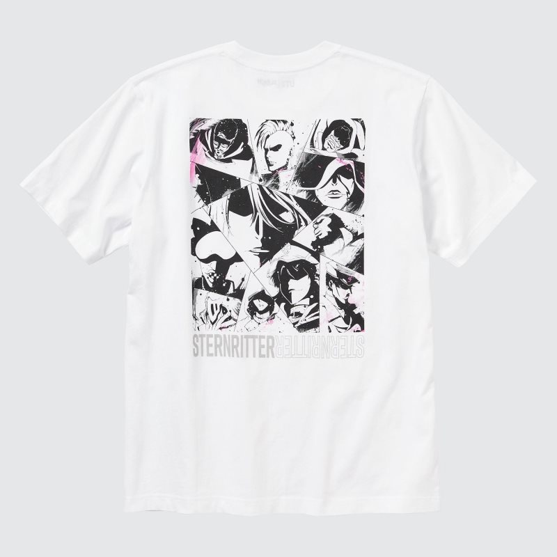 Men Uniqlo Bleach: Thousand-year Blood War Ut Short-sleeve Graphic T Shirts White | 9083187