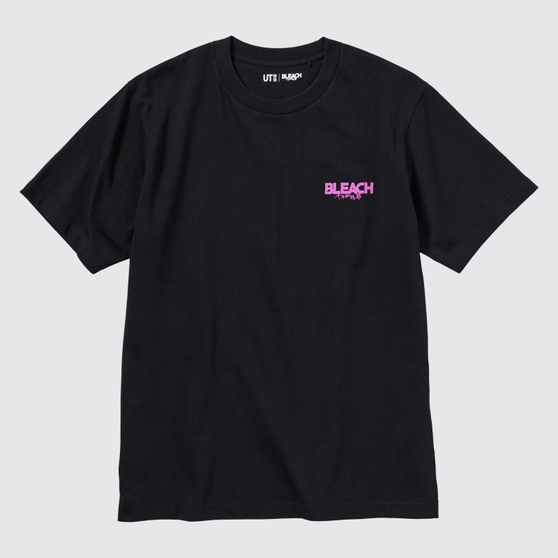 Men Uniqlo Bleach: Thousand-year Blood War Ut Short-sleeve Graphic T Shirts Black | 100612
