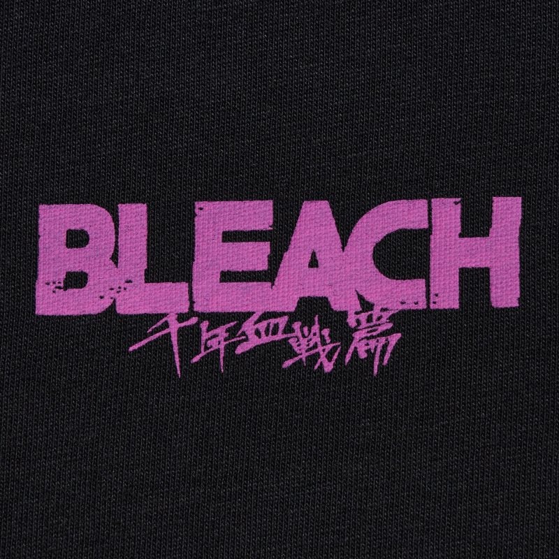 Men Uniqlo Bleach: Thousand-year Blood War Ut Short-sleeve Graphic T Shirts Black | 100612