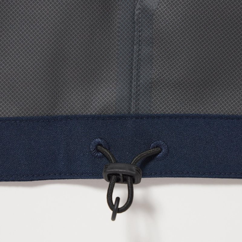 Men Uniqlo Blocktech 3d Cut Parka Grey | 5880843