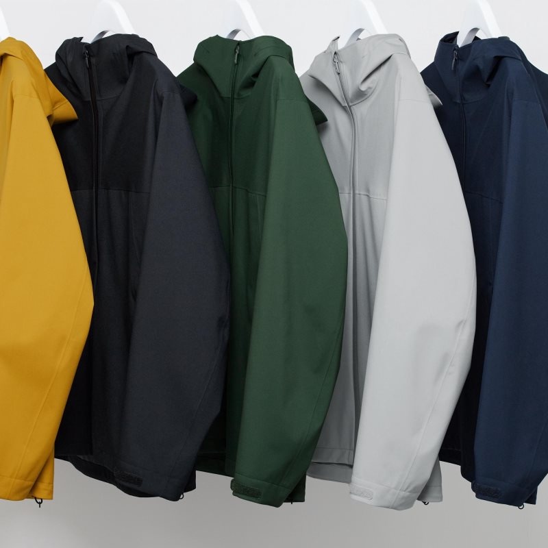 Men Uniqlo Blocktech 3d Cut Parka Navy | 5477578